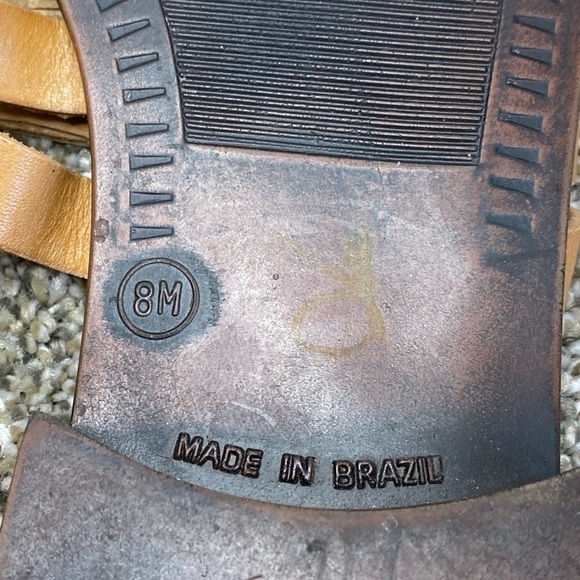 NC Club Survivor Brazilian Leather Sandals Slides Mules 8 - Picture 7 of 12